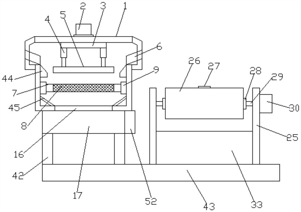 Compound bone crusher used for spine surgery