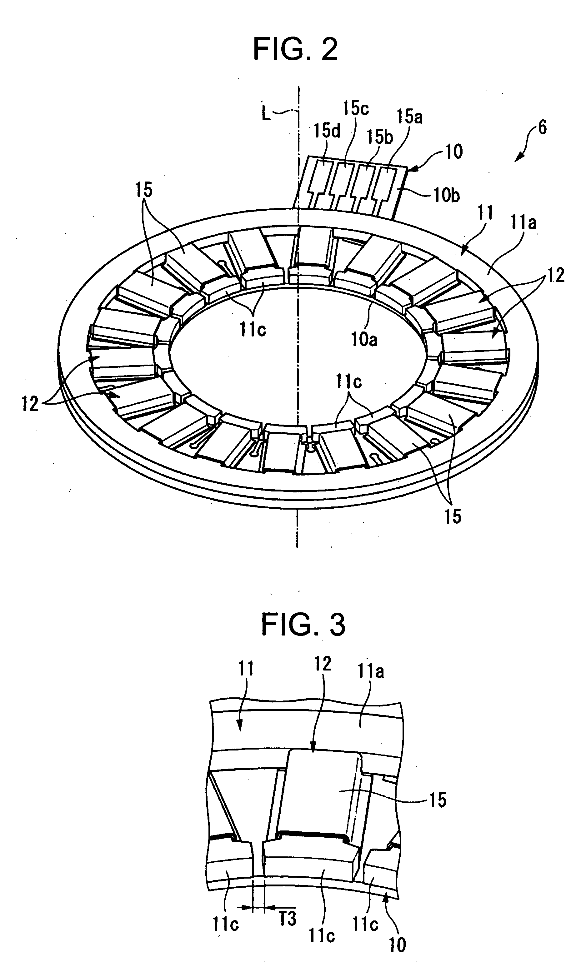 Stator, motor and record medium drive apparatus and method of fabricating stator