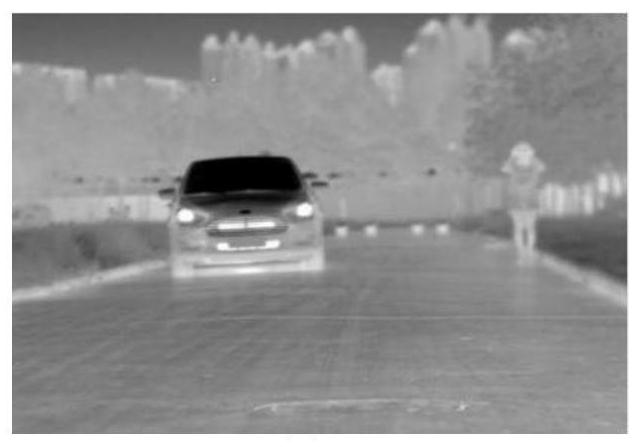 Night vision anti-corona video processing method based on heterogeneous image fusion