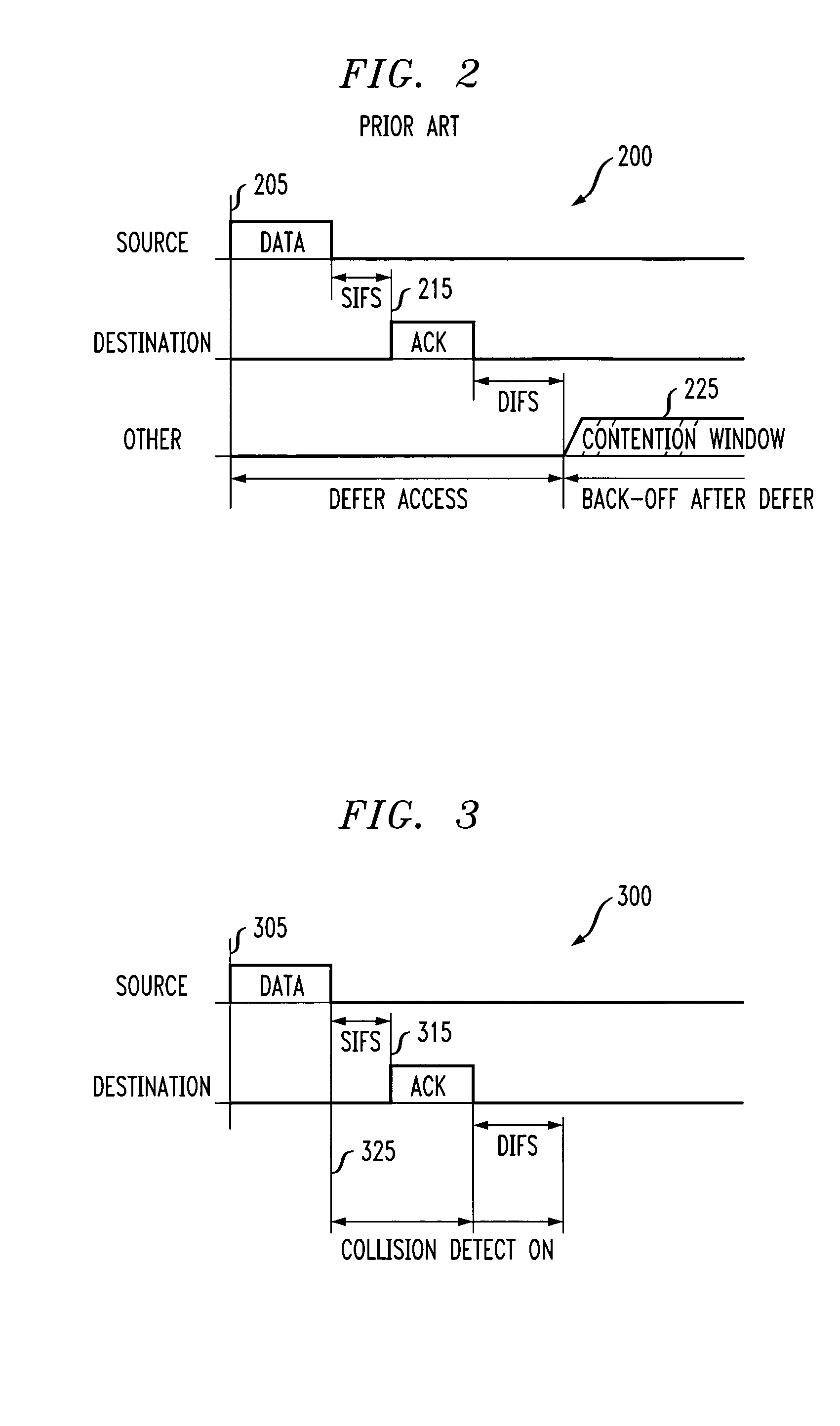 Method and apparatus for detecting a collision in a carrier sense multiple access wireless system