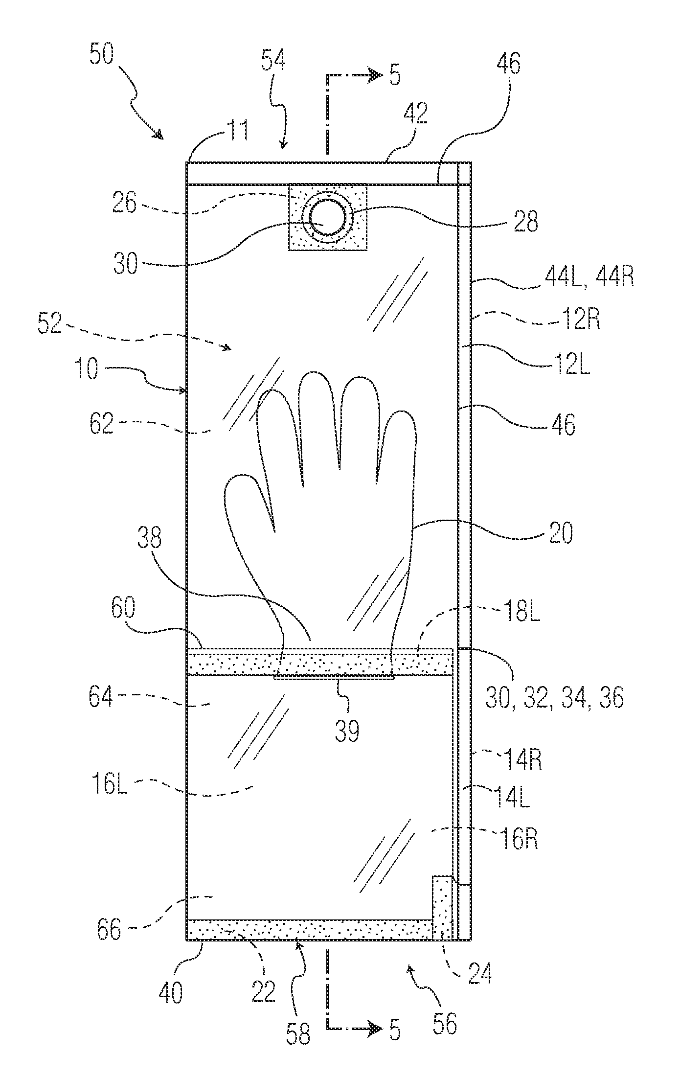 Medical glove packaging