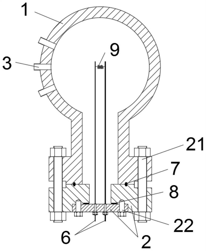 A test system and method for ignition and explosion characteristics of flammable medium under high temperature and high pressure