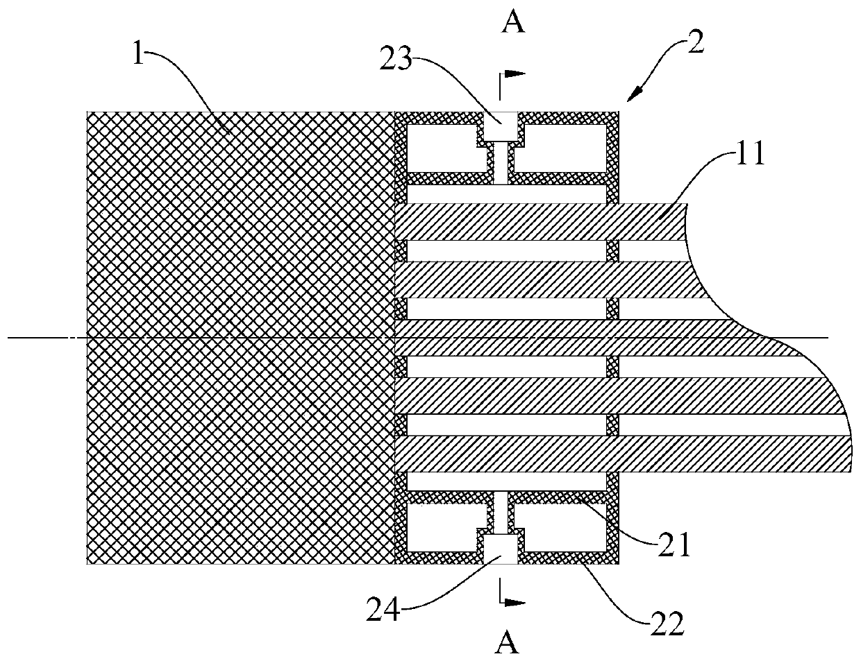 Heat pipe pile waste heat removal system