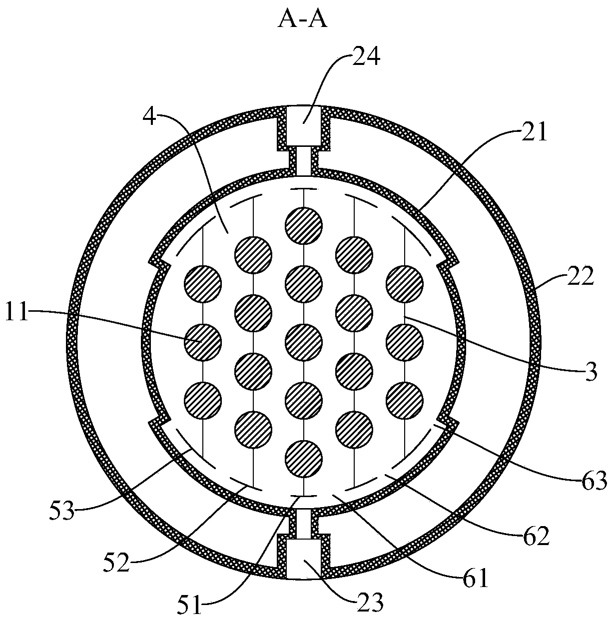 Heat pipe pile waste heat removal system