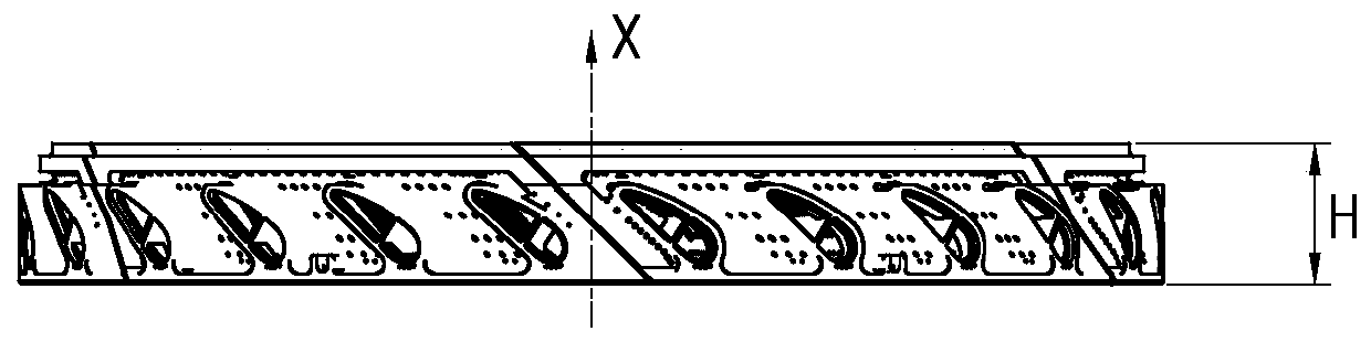 High-pressure turbine guide vane mounting edge measurement method