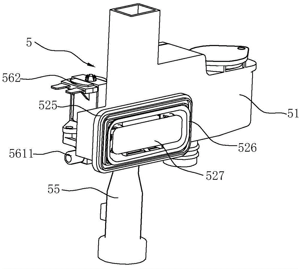 Cleaning agent adding device of water tank type cleaning machine and water tank type cleaning machine using the same