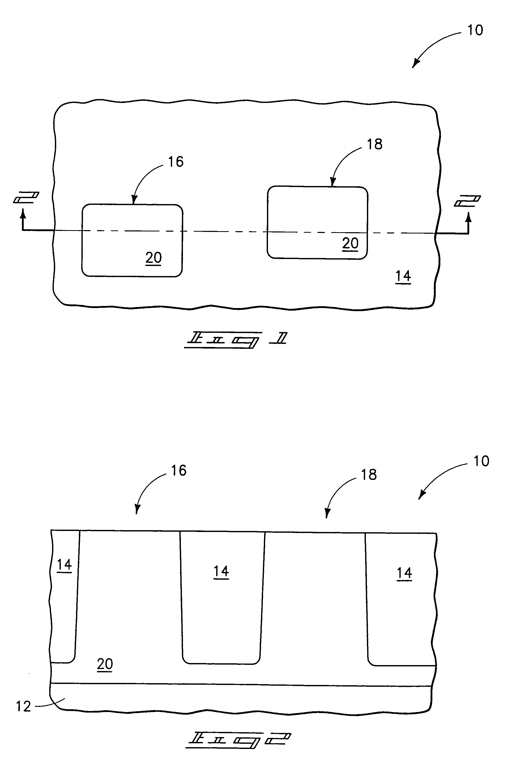 Methods of forming field effect transistors on substrates