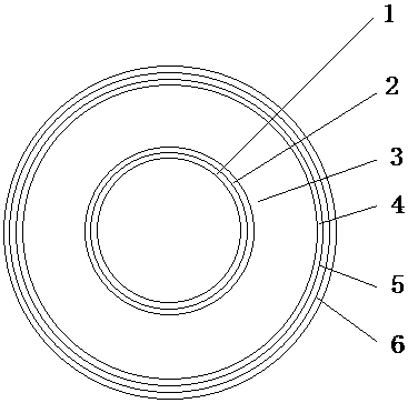 A corrosion-resistant and anti-blocking PE composite sewage pipe