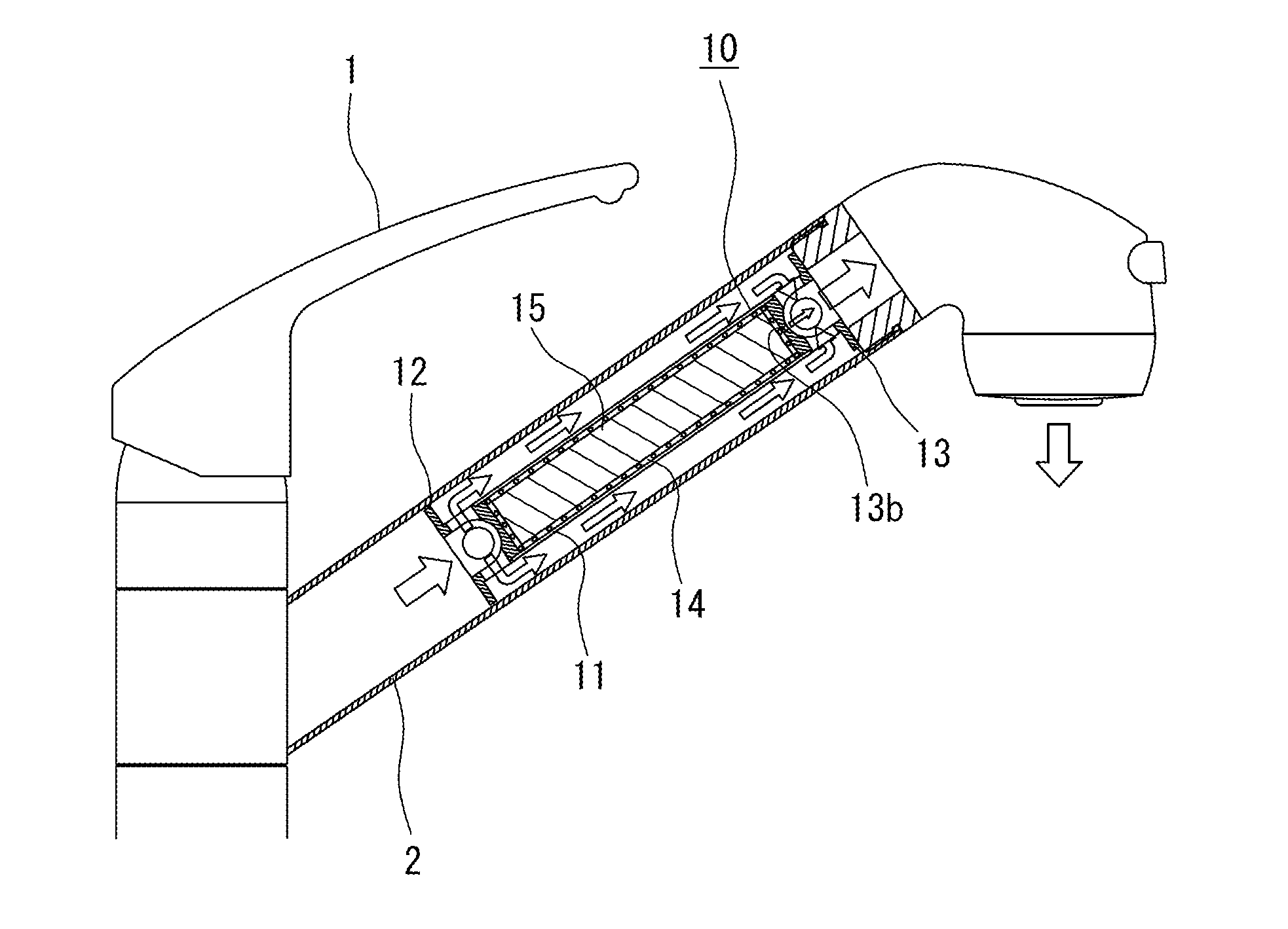 Water battery device