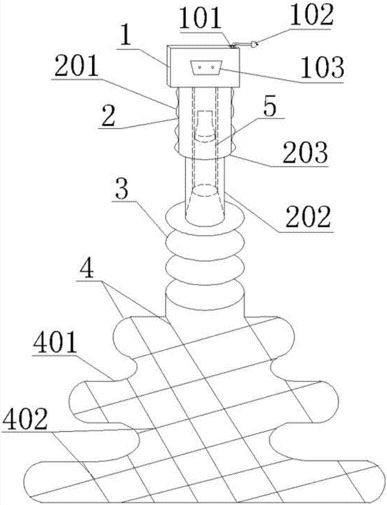 Electric adsorption smoothing racket