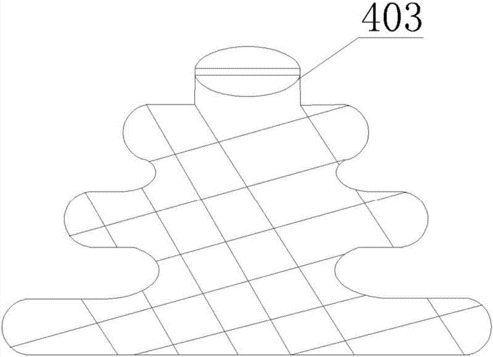 Electric adsorption smoothing racket