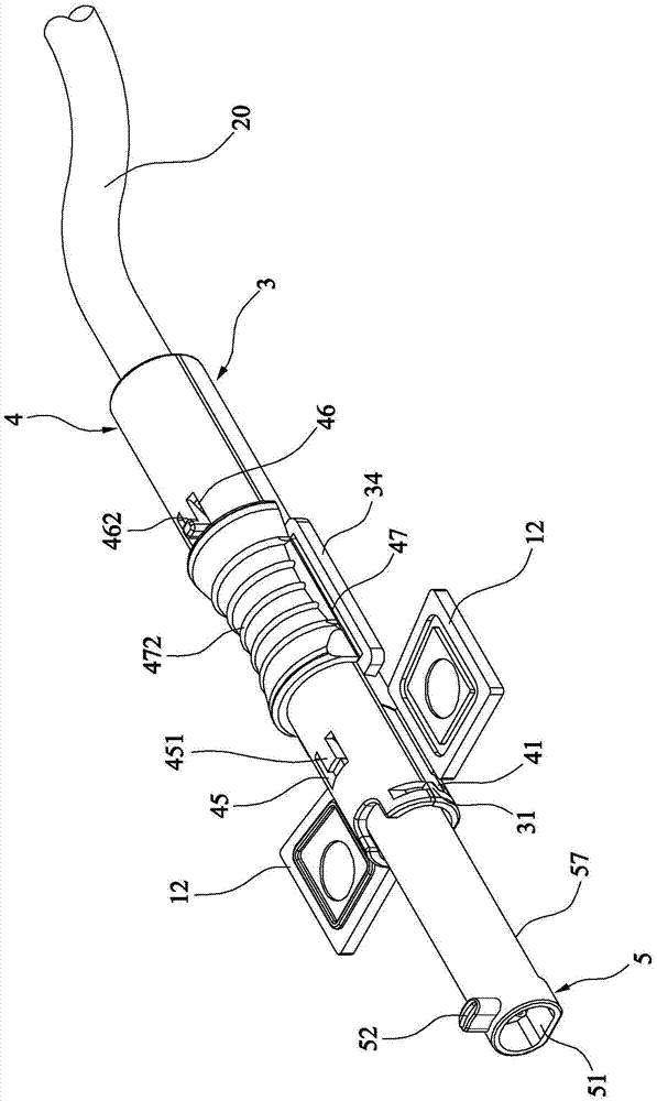 Safety needle group capable of being automatically sleeved with protective sleeve