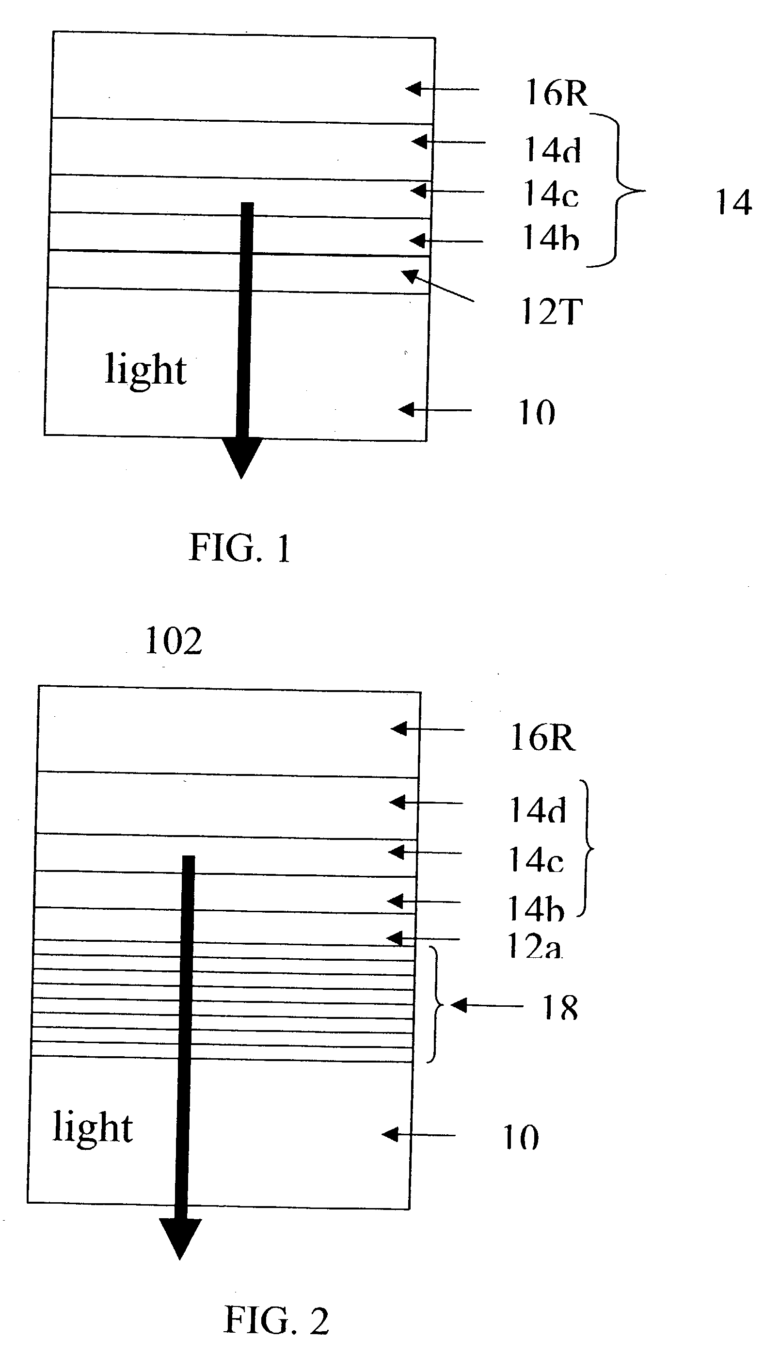 Microcavity OLED devices