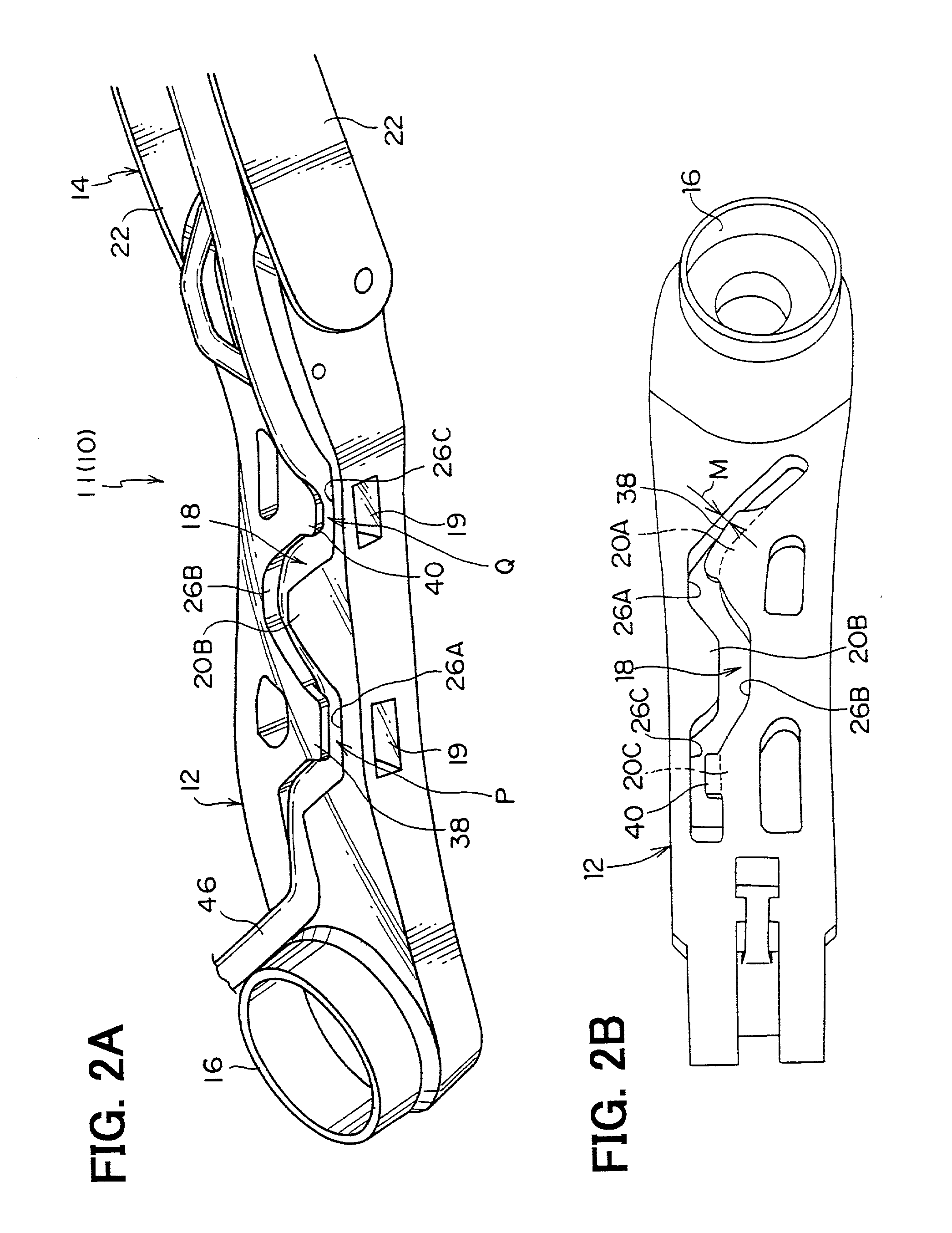 Windshield wiper device mounting washer nozzle and hose