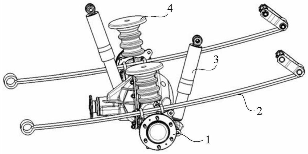 Integral bridge type suspension