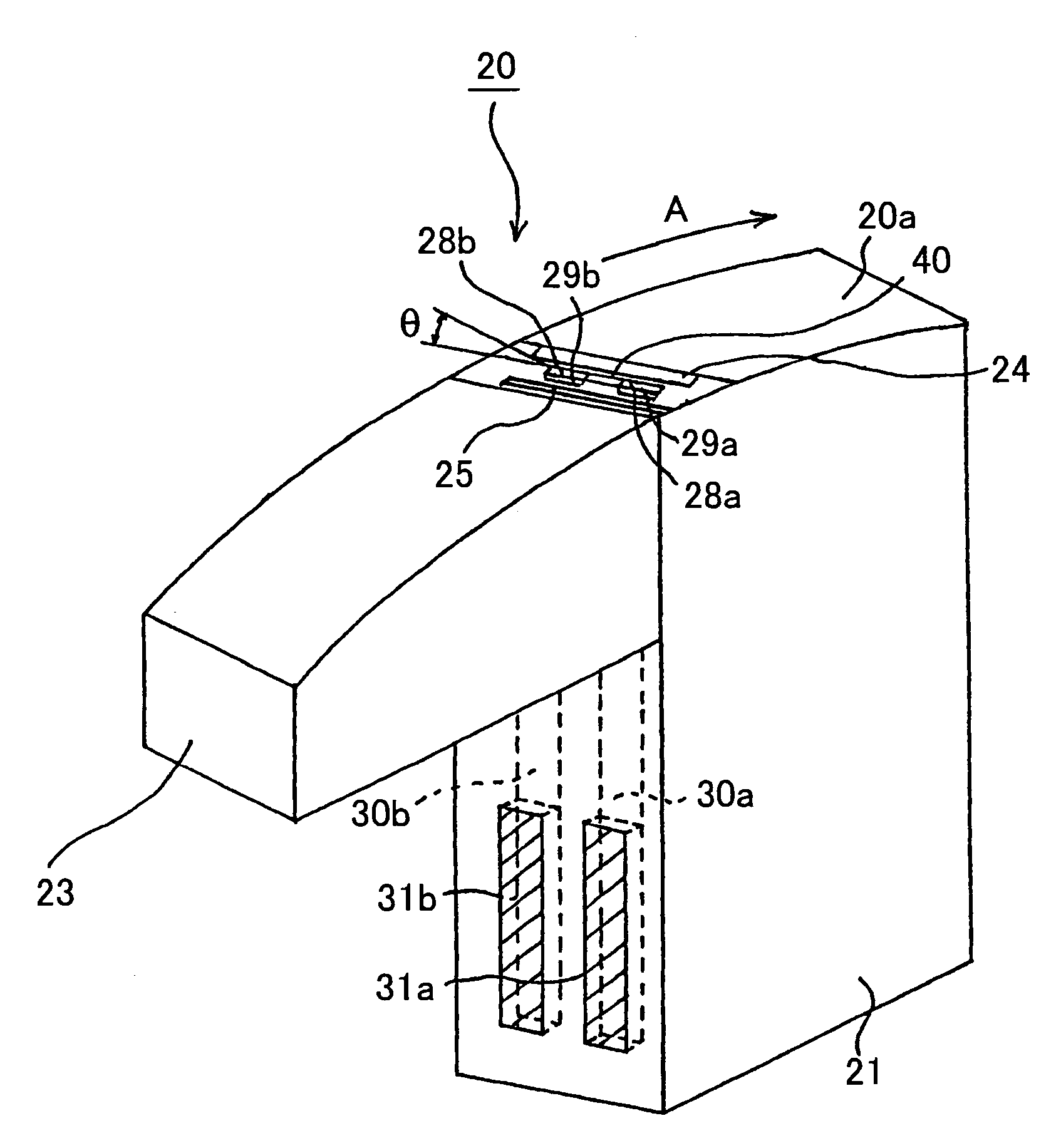 Magnetic recording/reproducing apparatus using a GMR head