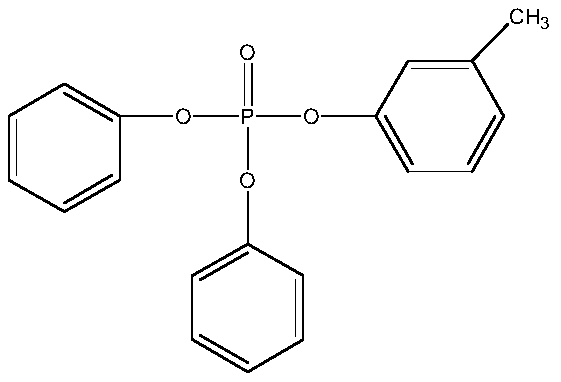 Preparation method of cresyl diphenyl phosphate