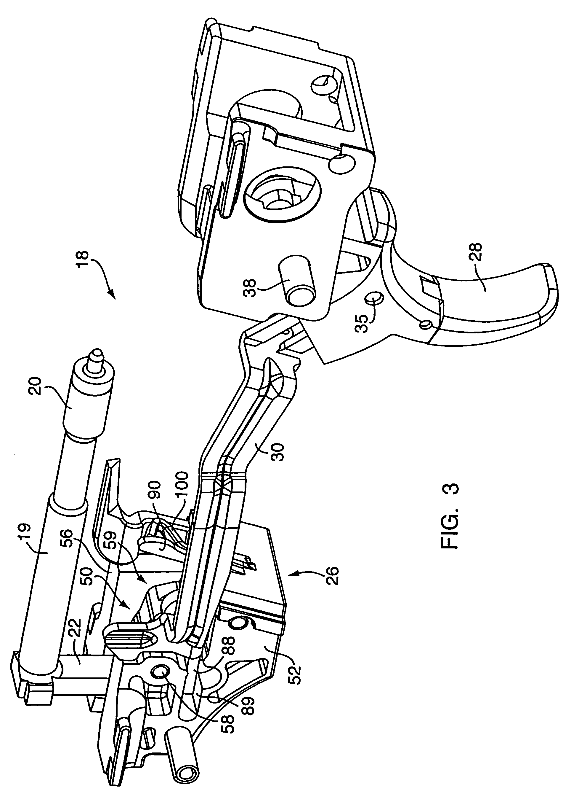 Fire control mechanism for a firearm