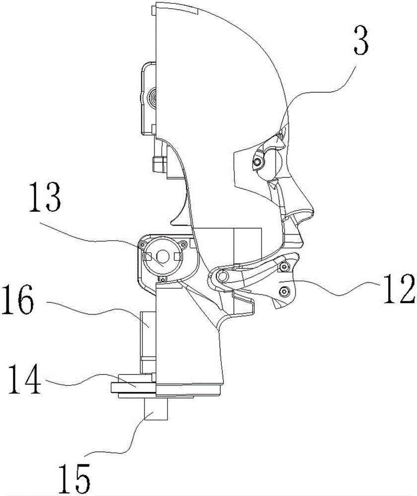 Intelligent robot head system and operation method thereof