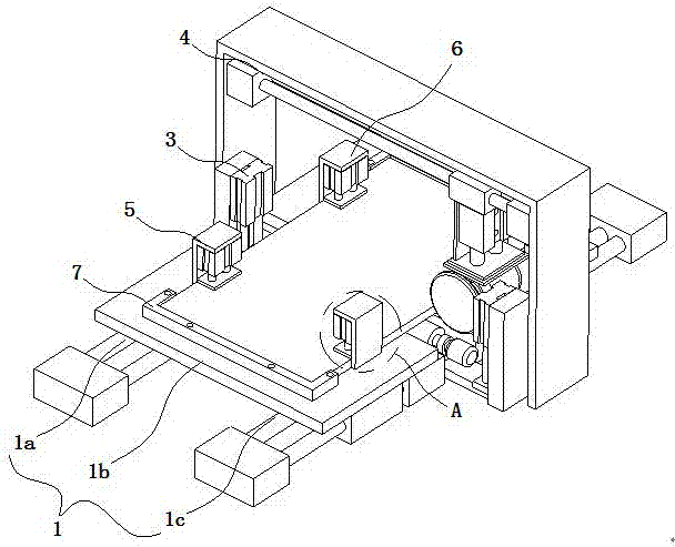 Cutting and grinding equipment for aluminum alloy plate material