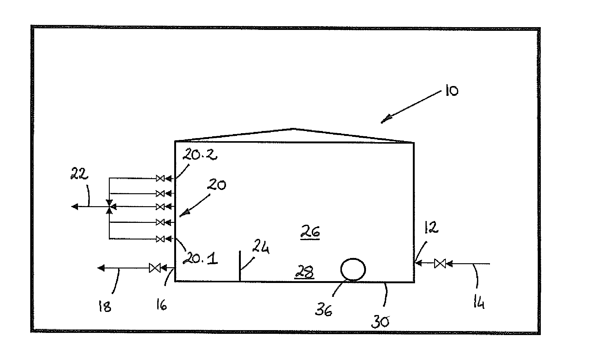 Method and apparatus for separating a multi-component stream
