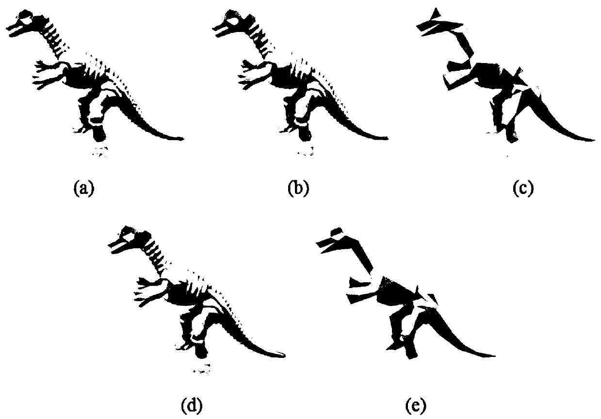 A prediction-correction model-based mesh simplification method