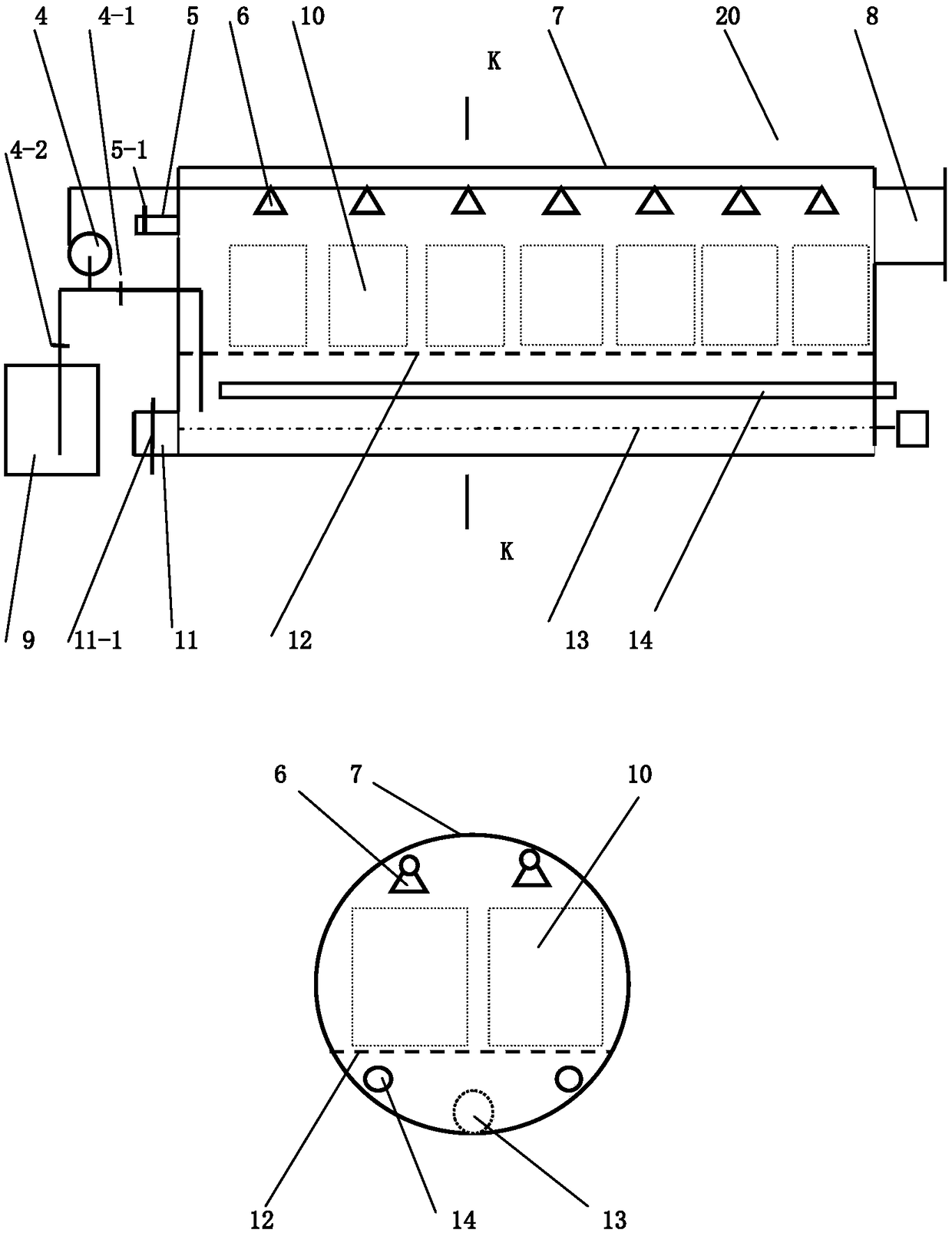 Evaporation apparatus and evaporation method adopting active carbon fiber plate as evaporation plate