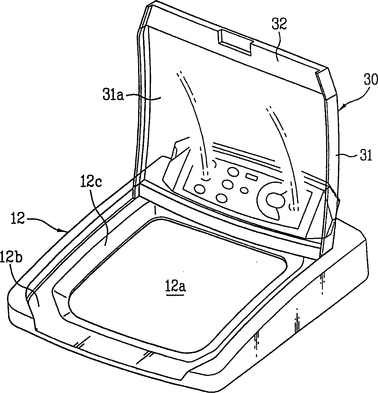 Door for washing machine and method for manufacturing the same