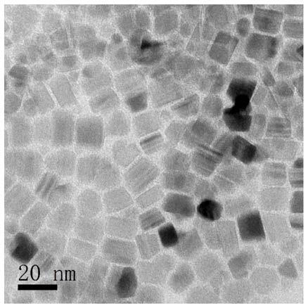 Efficient preparation method of CuInS2/ZnS semiconductor nanocrystals in cuboid shape