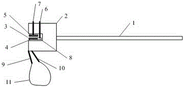 A wall scraping device