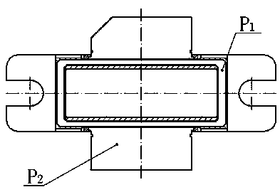 Method for manufacturing shell of microwave high-power pipe