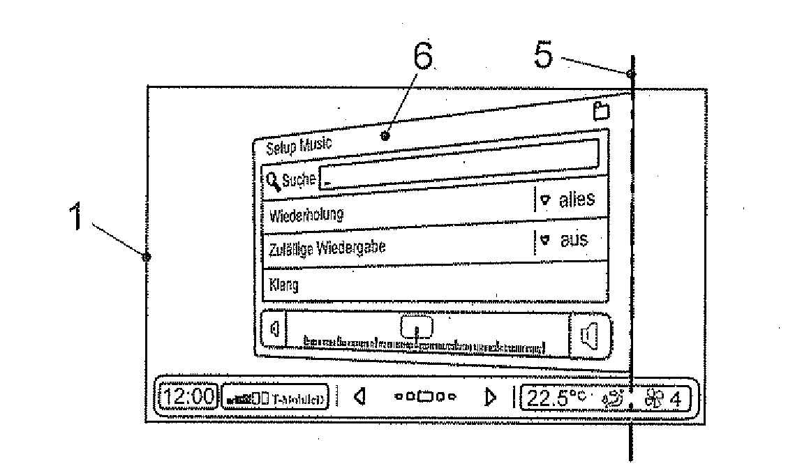 Method for displaying a two-sided two-dimensional object on a display in a motor vehicle and display device for a motor vehicle