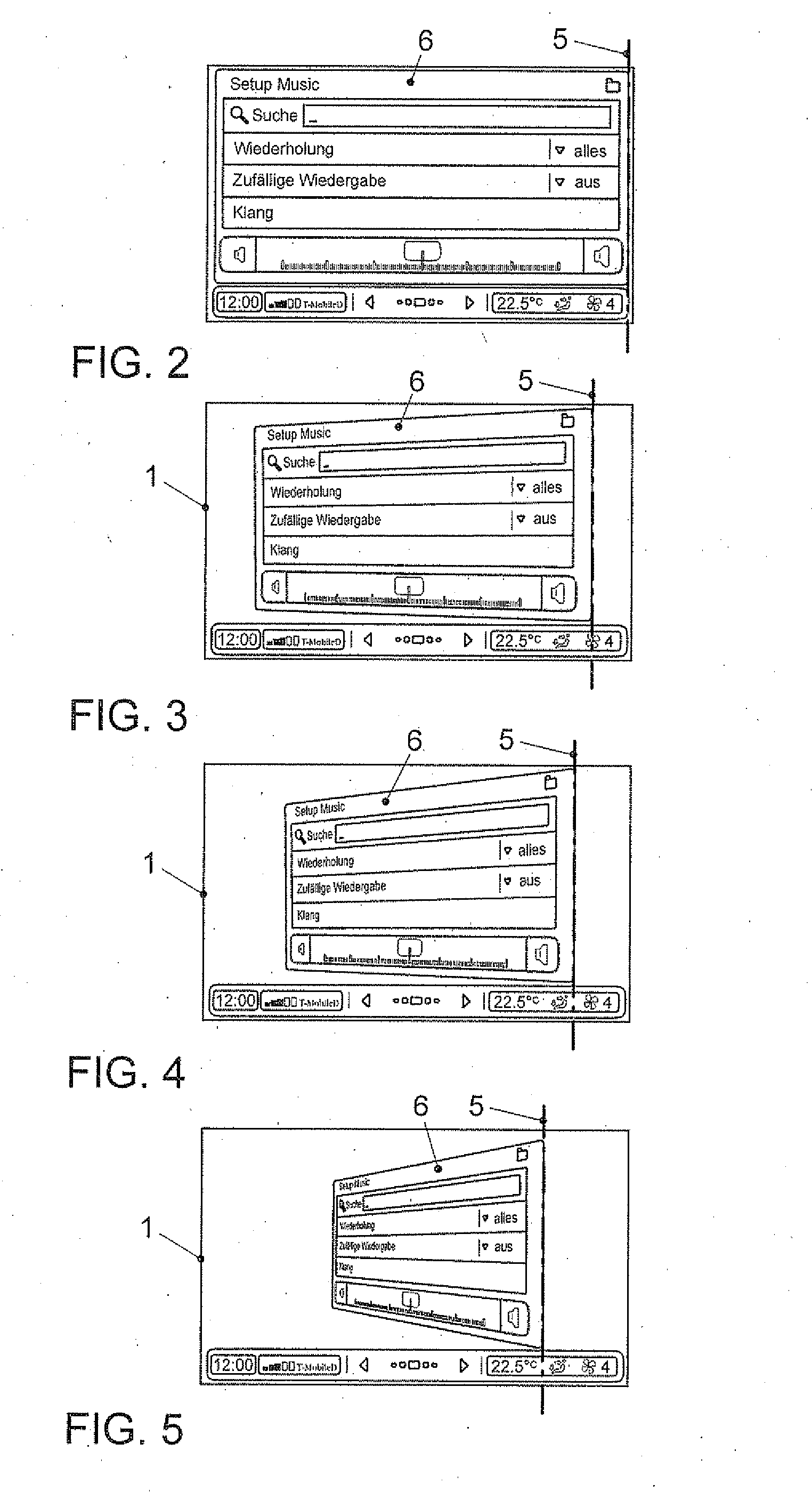 Method for displaying a two-sided two-dimensional object on a display in a motor vehicle and display device for a motor vehicle