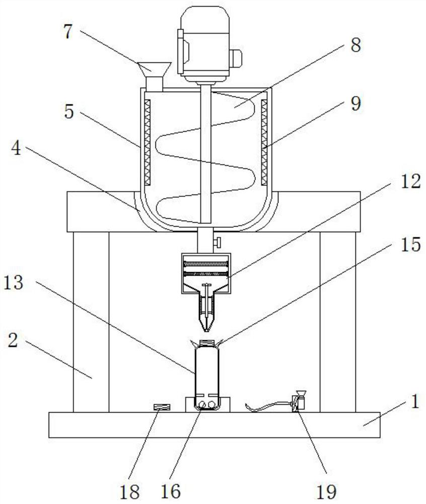 Multi-purpose liquid dressing device capable of preventing overflow and leakage