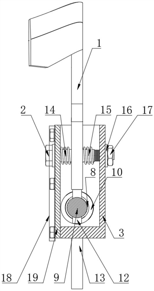 Soil cutting device based on self-excited vibration