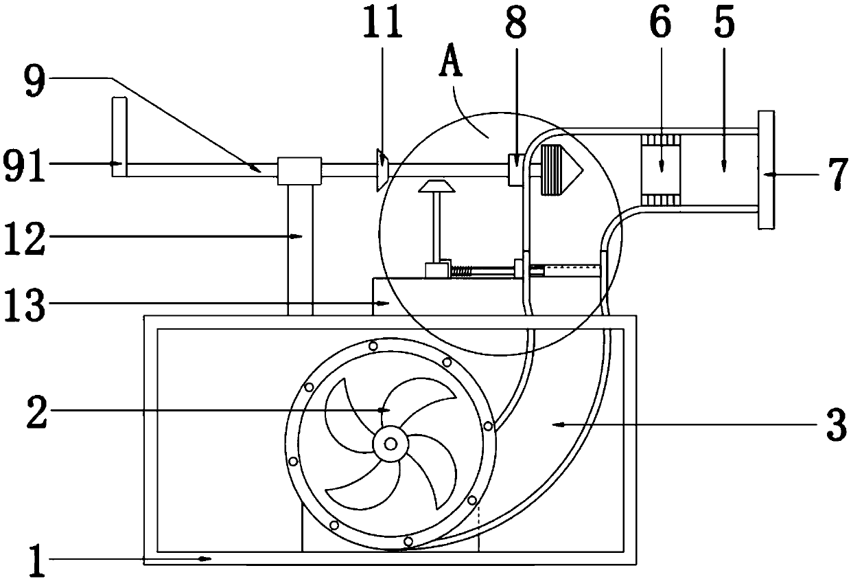 Mixed-flow pump beneficial for rapidly adjusting flow rate
