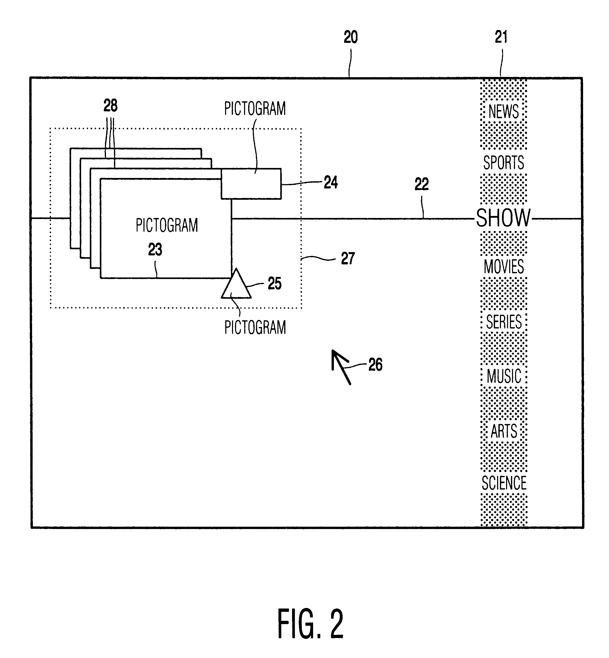 Method and apparatus for displaying an electronic program guide