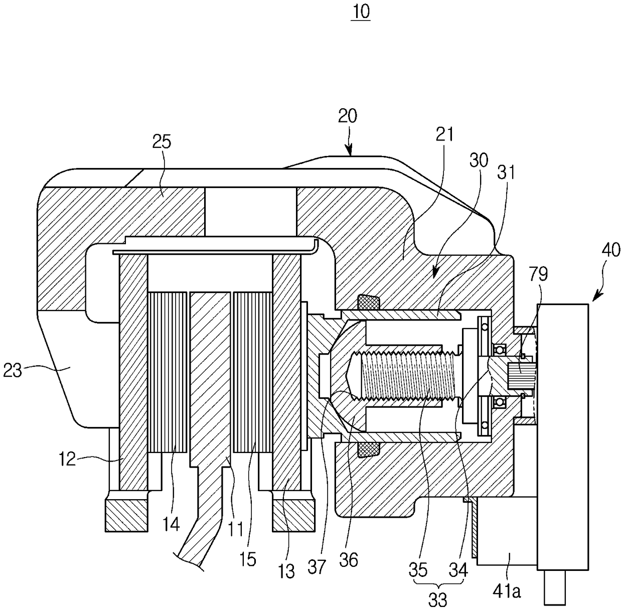 Electronic disc brake