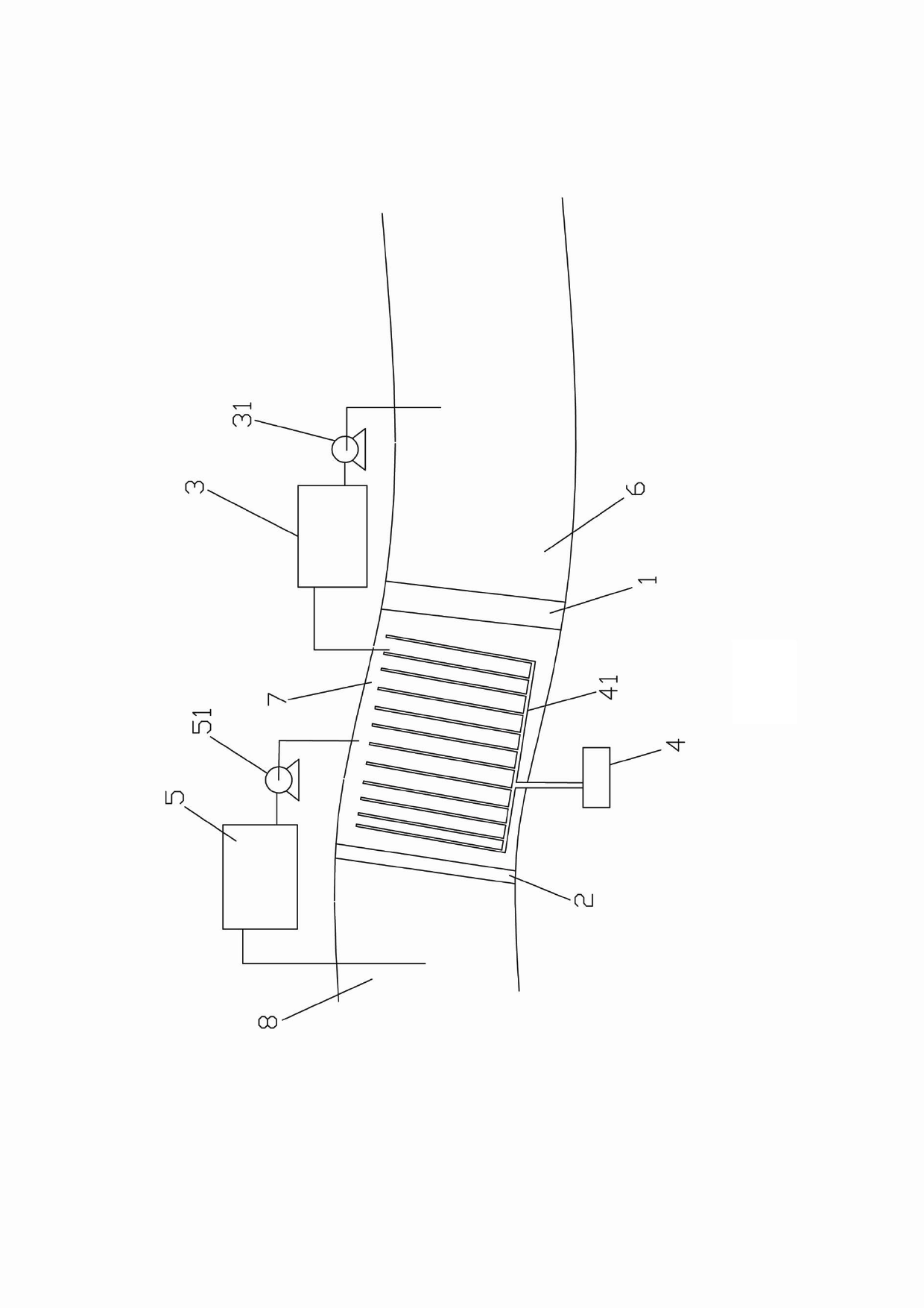 Method and device for purifying seriously eutrophic river water