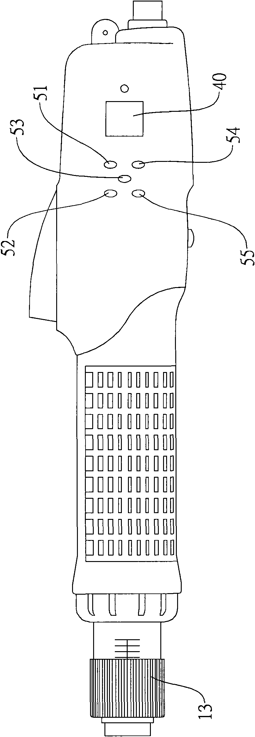 Electric screw driver capable of detecting correct locking of screw