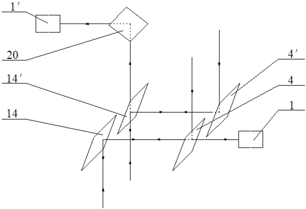 Device for detecting two-dimensional morphology of wafer substrate