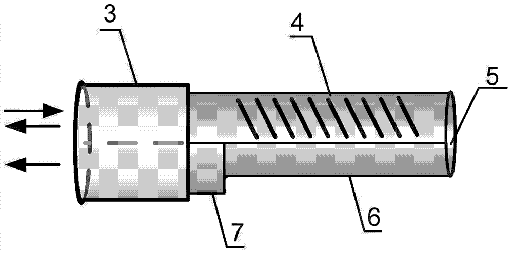Evanescent Field Coupling Refractometer Between Optical Fibers and Its Detection Method