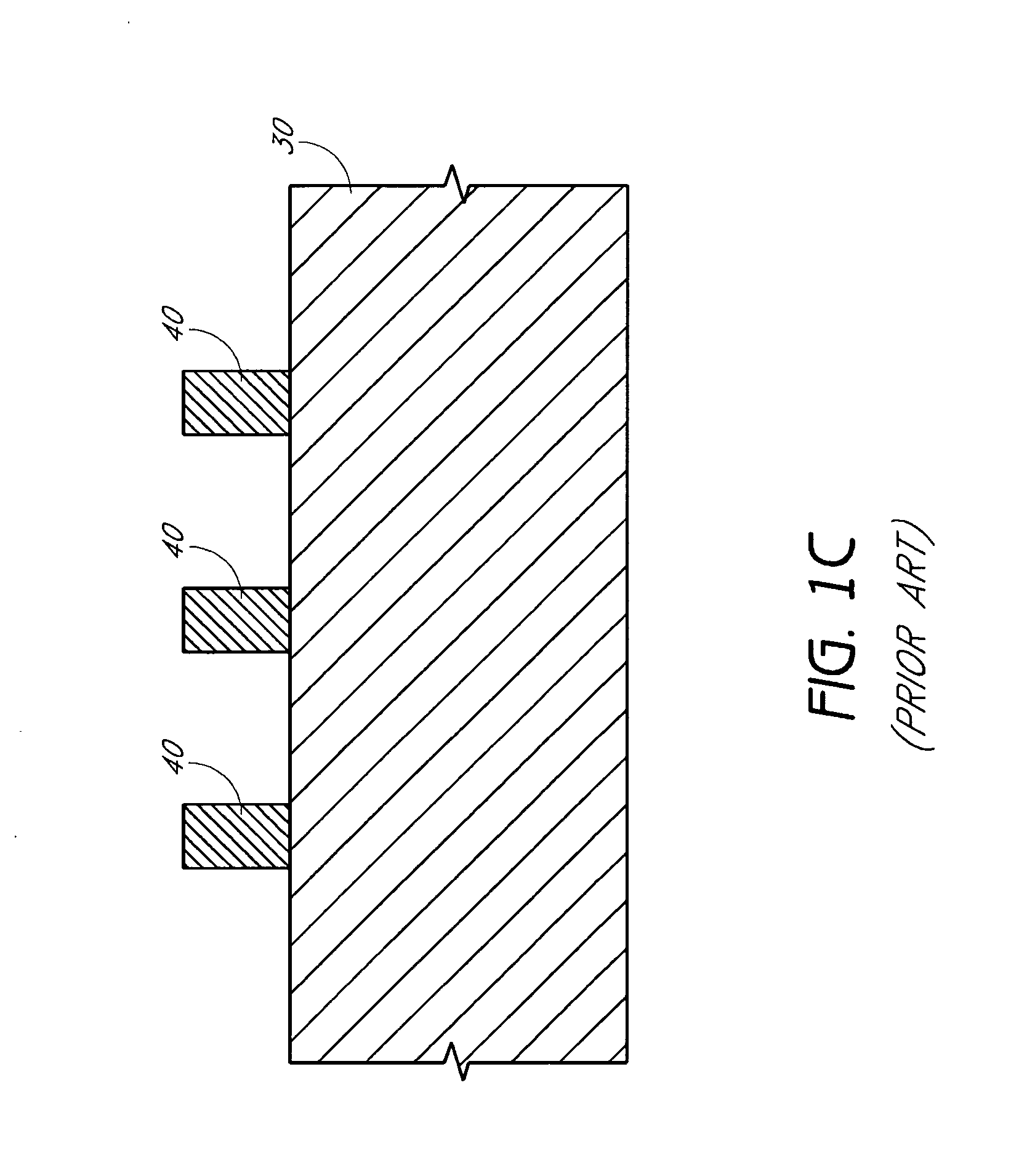 Methods for forming arrays of a small, closely spaced features