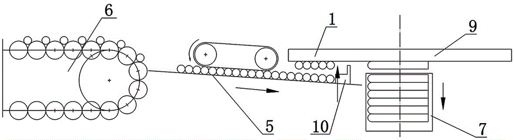 Blood collection tube labeling and assembly automatic connection device