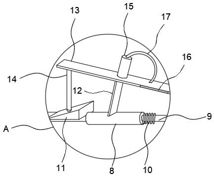 Steel coil flying shear transverse cutting device with positioning structure