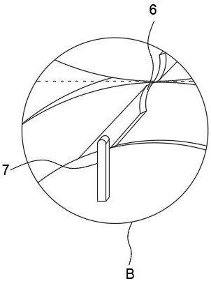 Steel coil flying shear transverse cutting device with positioning structure