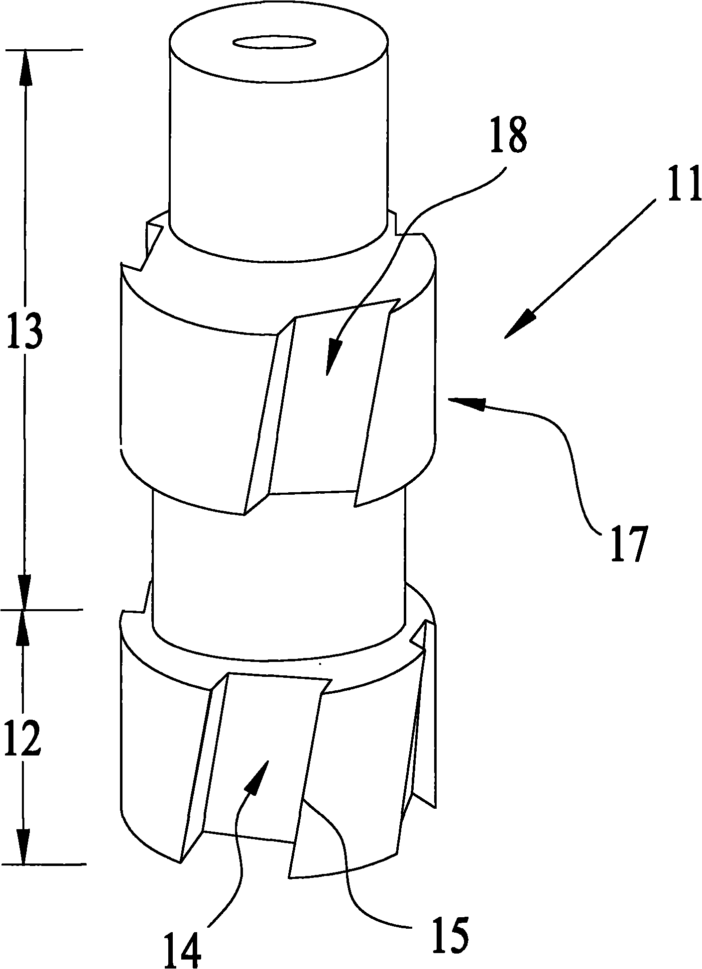 Descaling tool, descaling device and descaling method for pipe