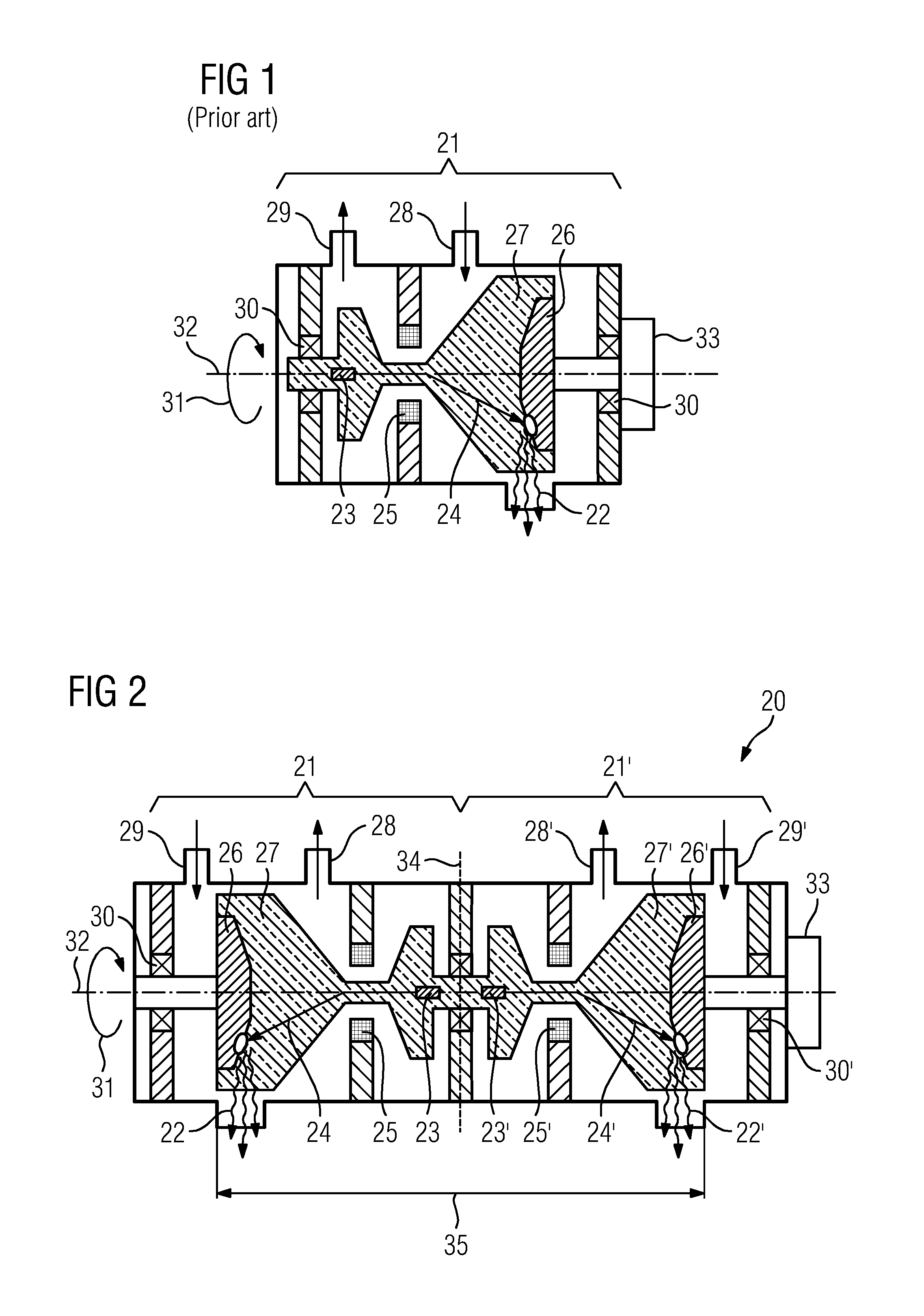 Method and system unit for stereoscopic x-ray imaging