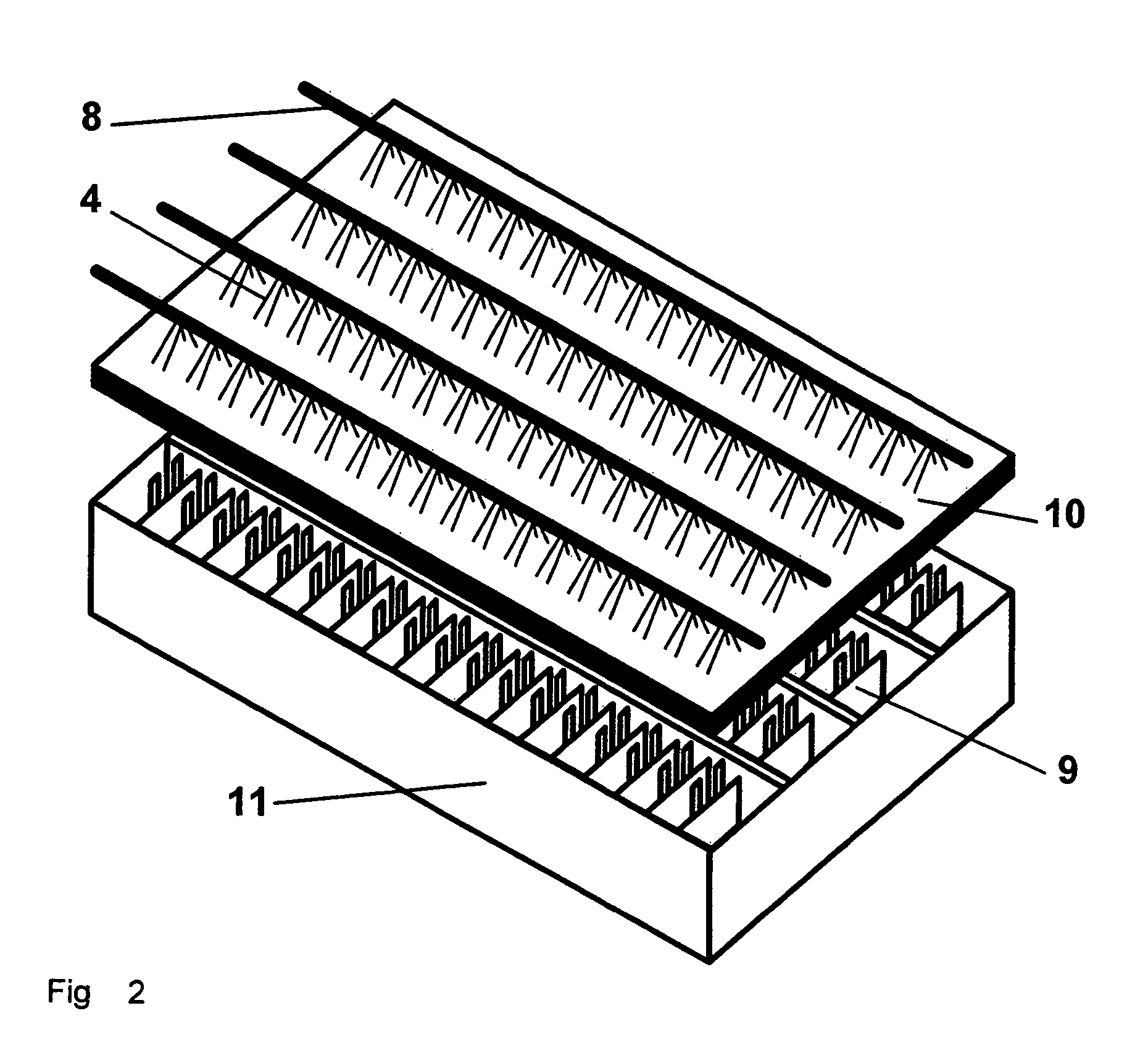 Method for fault tracing in electronic measurement and test arrangements for electrochemical elements