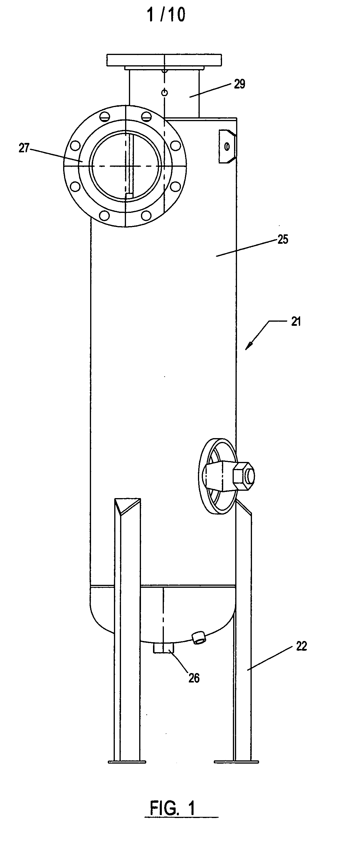 Dual stage centrifugal liquid-solids separator